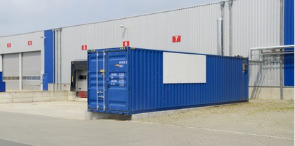 GPS Tracking Überwachung Lagercontainer